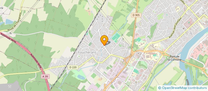 localisation de l'entreprise MADAME CATHERINE BINET  FOUCHERANS