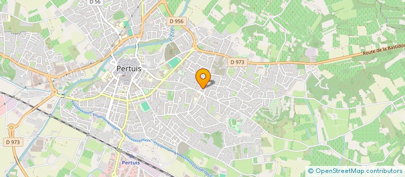 localisation de l'entreprise MADAME CATHERINE BISSON  PERTUIS