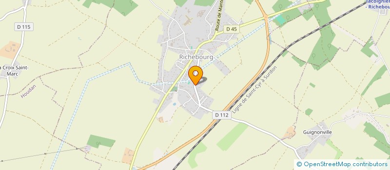 localisation de l'entreprise MADAME CATHERINE BLAIZE  RICHEBOURG