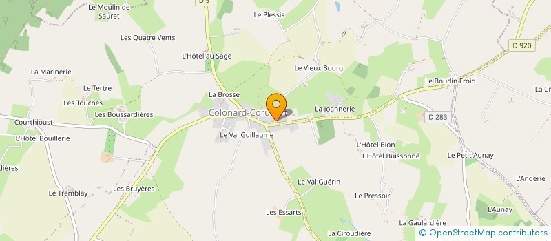 localisation de l'entreprise MADAME CATHERINE BLASQUE à PERCHE-EN-NOCE