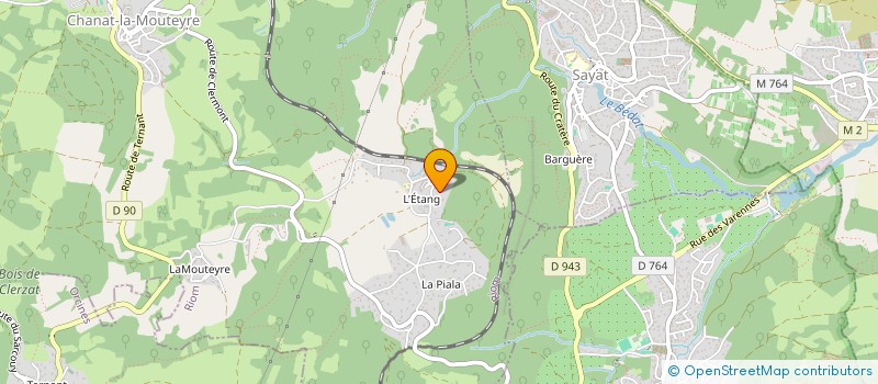 localisation de l'entreprise MADAME CATHERINE BLEUZE  CHANAT-LA-MOUTEYRE