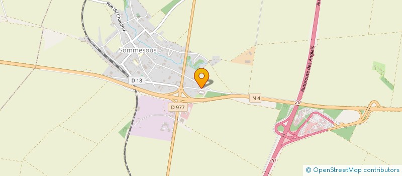 localisation de l'entreprise MADAME CATHERINE BLIN  SOMMESOUS