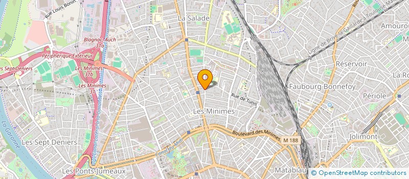 localisation de l'entreprise MADAME CATHERINE BLONDEEL à TOULOUSE