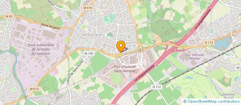 localisation de l'entreprise MADAME CATHERINE BLONDIAUX à VENDARGUES