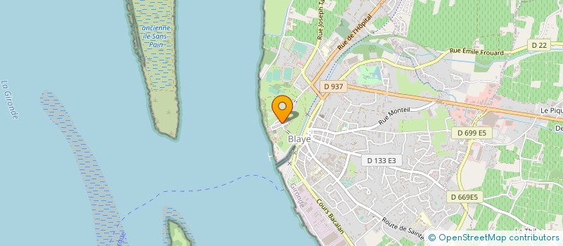 localisation de l'entreprise MADAME CATHERINE BLOSSEVILLE  BLAYE