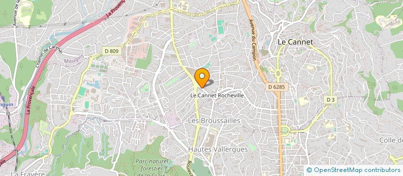 localisation de l'entreprise MADAME CATHERINE BOCOGNANO à LE CANNET