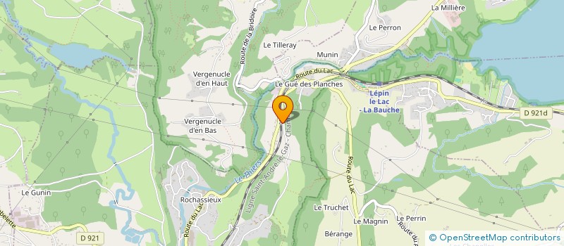 localisation de l'entreprise MADAME CATHERINE BODART  LA BRIDOIRE