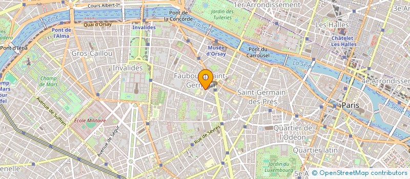 localisation de l'entreprise MADAME CATHERINE BODEAU-PEAN  PARIS