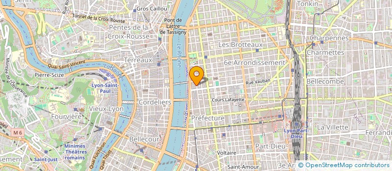 localisation de l'entreprise MADAME CATHERINE BOILLEREAU  LYON