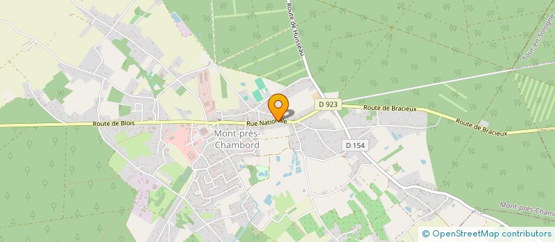 localisation de l'entreprise MADAME CATHERINE BOISET  MONT-PRES-CHAMBORD