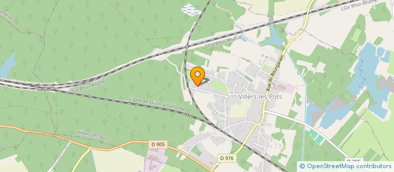 localisation de l'entreprise MADAME CATHERINE BOISIER  VILLERS-LES-POTS