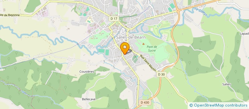 localisation de l'entreprise MADAME CATHERINE BOISSON à SALIES-DE-BEARN