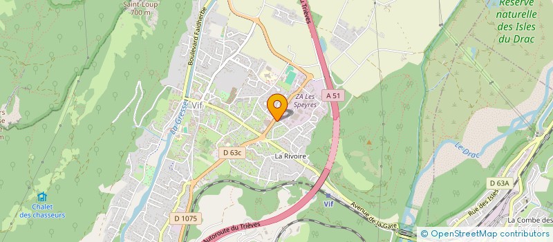 localisation de l'entreprise MADAME CATHERINE BOISSY  VIF