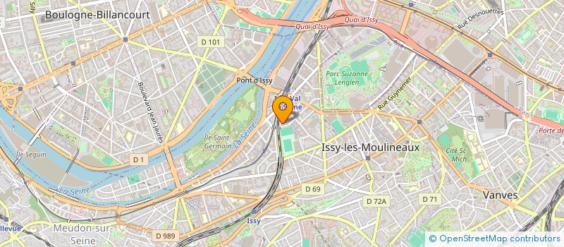 localisation de l'entreprise MADAME CATHERINE BONDOUX à ISSY-LES-MOULINEAUX