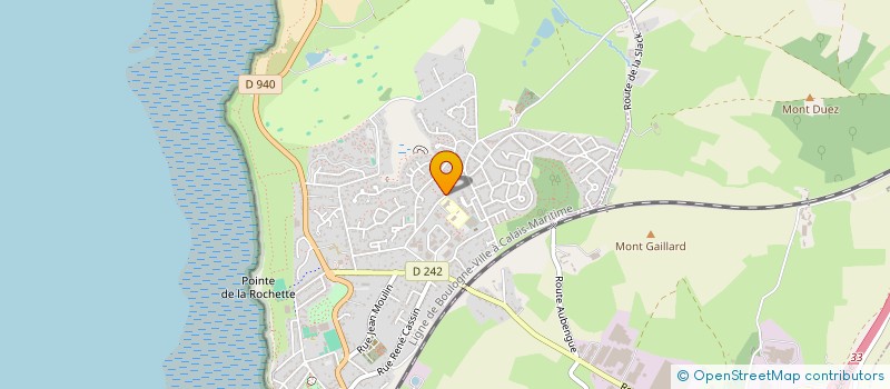 localisation de l'entreprise MADAME CATHERINE BONIN  WIMEREUX