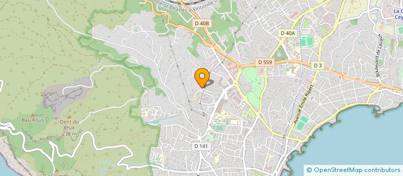 localisation de l'entreprise MADAME CATHERINE BONINO  LA CIOTAT