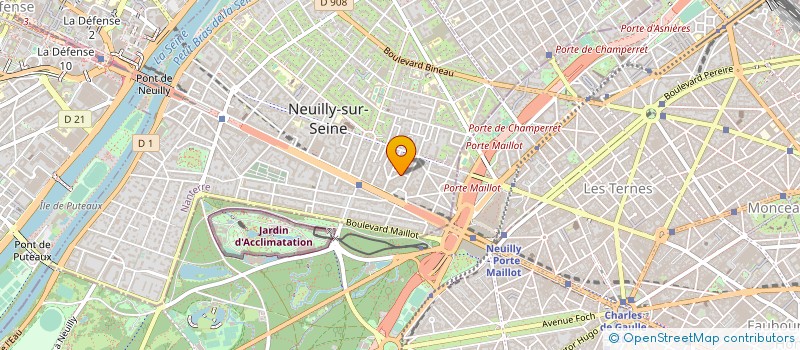 localisation de l'entreprise MADAME CATHERINE BONNANGE à NEUILLY-SUR-SEINE