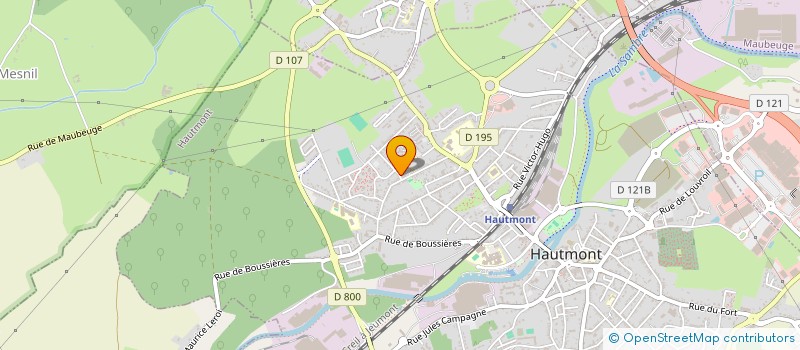 localisation de l'entreprise MADAME CATHERINE BONNEMAISON  HAUTMONT