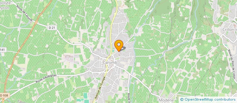 localisation de l'entreprise MADAME CATHERINE BONNET  CAROMB