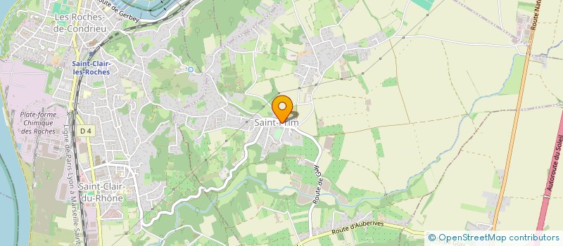 localisation de l'entreprise MADAME CATHERINE BONNETON  SAINT-PRIM