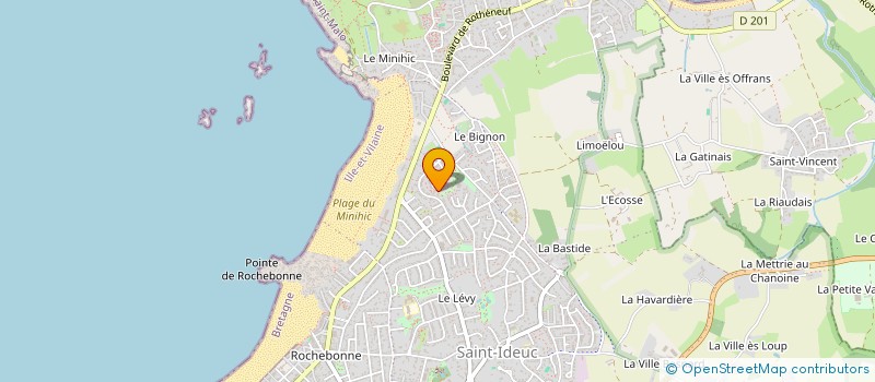 localisation de l'entreprise MADAME CATHERINE BORDEAUX  SAINT-MALO