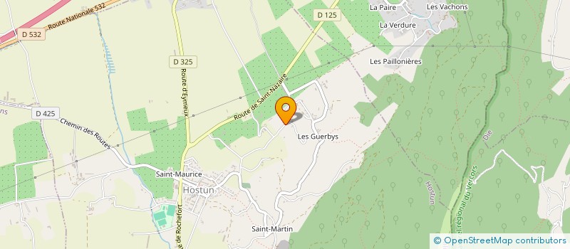 localisation de l'entreprise MADAME CATHERINE BORT  HOSTUN