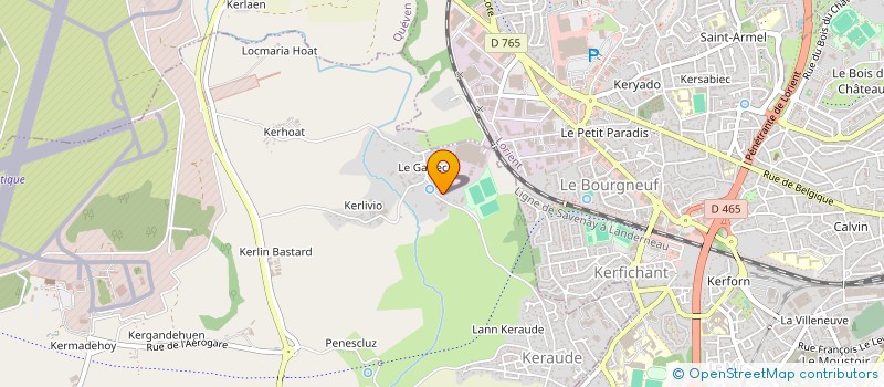 localisation de l'entreprise MADAME CATHERINE BOS  PLOEMEUR