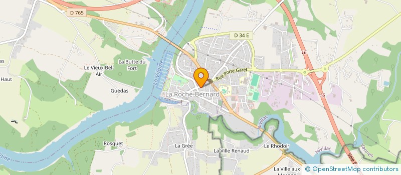 localisation de l'entreprise MADAME CATHERINE BOTTIN  LA ROCHE-BERNARD