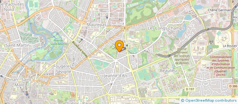 localisation de l'entreprise MADAME CATHERINE BOUCHER à RENNES