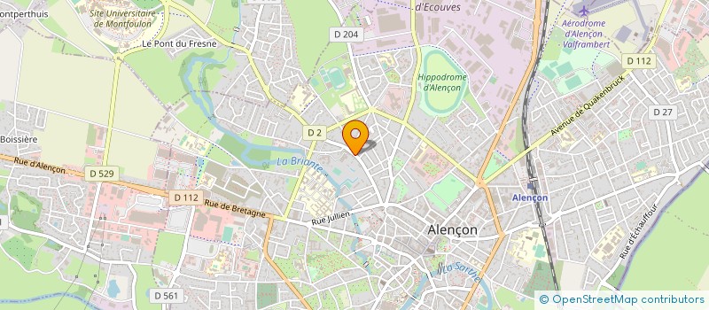 localisation de l'entreprise MADAME CATHERINE BOUCHERON à ALENCON