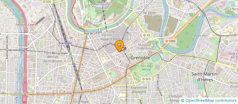 localisation de l'entreprise MADAME CATHERINE BOUCHET à GRENOBLE