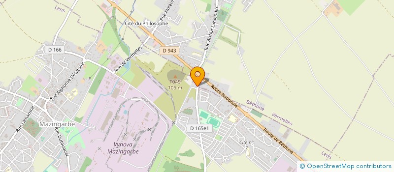 localisation de l'entreprise MADAME CATHERINE BOUCLY-DEMONCEAUX  CREVECOEUR SUR L ESCAUT