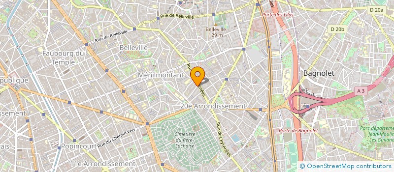 localisation de l'entreprise MADAME CATHERINE BOUIX  PARIS