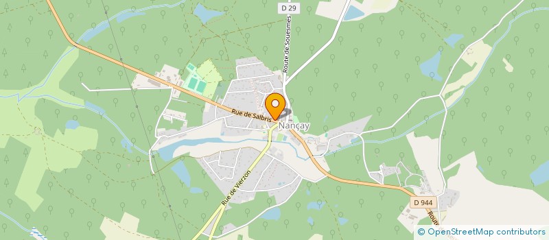 localisation de l'entreprise MADAME CATHERINE BOULA DE MAREUIL  NANCAY