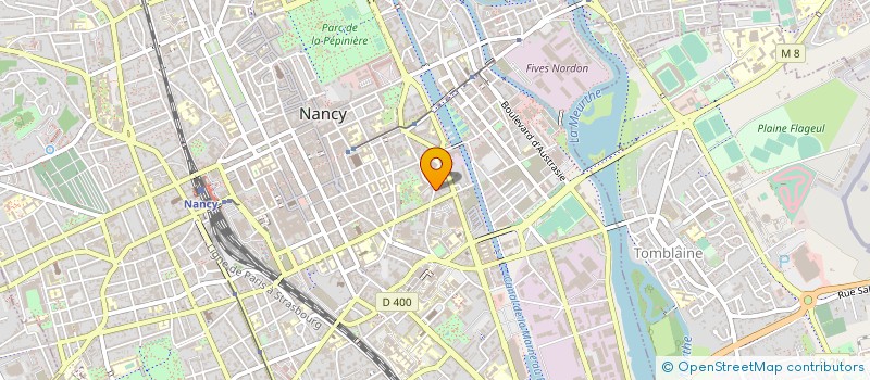 localisation de l'entreprise MADAME CATHERINE BOULANGE  NANCY