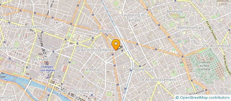 localisation de l'entreprise MADAME CATHERINE BOUMARD  PARIS