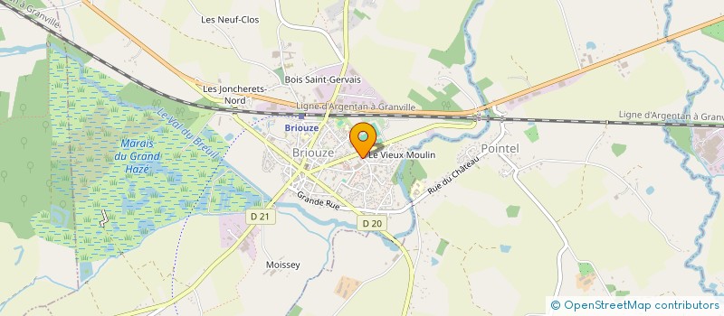 localisation de l'entreprise MADAME CATHERINE BOURBAN à BRIOUZE