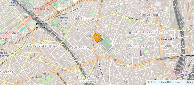 localisation de l'entreprise MADAME CATHERINE BOURDAREL  PARIS