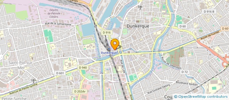 localisation de l'entreprise MADAME CATHERINE BOURGEOIS à DUNKERQUE