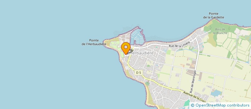 localisation de l'entreprise MADAME CATHERINE BOURGOIN à NOIRMOUTIER-EN-L'ILE
