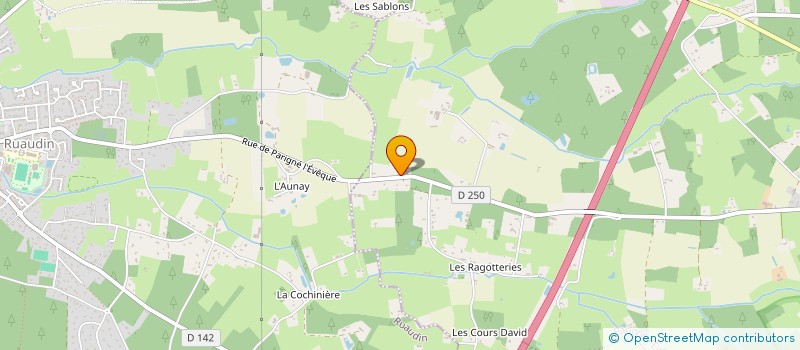 localisation de l'entreprise MADAME CATHERINE BOURGOUIN à PARIGNE-L'EVEQUE
