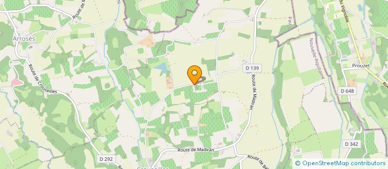 localisation de l'entreprise MADAME CATHERINE BOURGUIGNON  CROUSEILLES