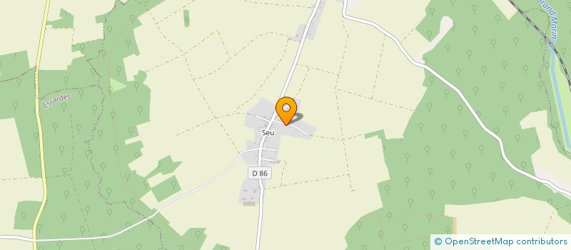 localisation de l'entreprise MADAME CATHERINE BOURLEAU  CHATILLON-SUR-MORIN