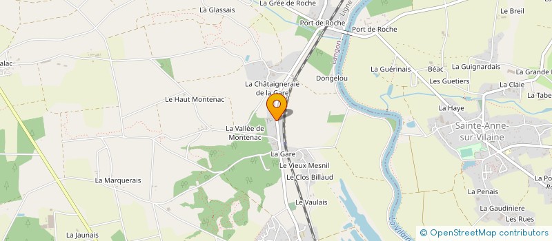localisation de l'entreprise MADAME CATHERINE BOURMAULT à LANGON