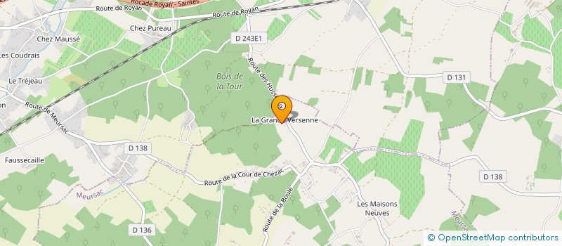 localisation de l'entreprise MADAME CATHERINE BOUTIN  MEURSAC