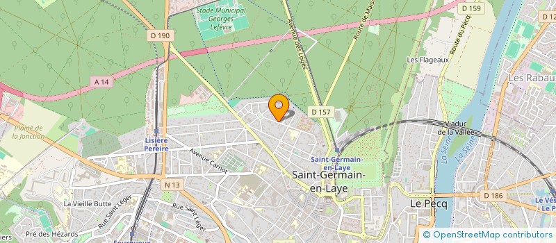 localisation de l'entreprise MADAME CATHERINE BOYD  SAINT-GERMAIN-EN-LAYE