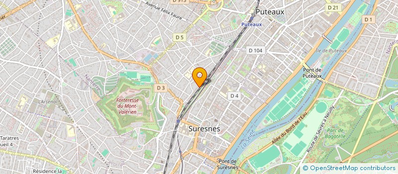 localisation de l'entreprise MADAME CATHERINE BOYER à SURESNES