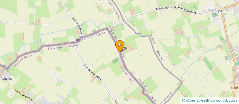 localisation de l'entreprise MADAME CATHERINE BRAME  NIEPPE