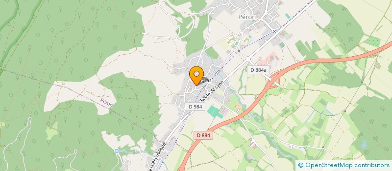 localisation de l'entreprise MADAME CATHERINE BRARDA  PERON