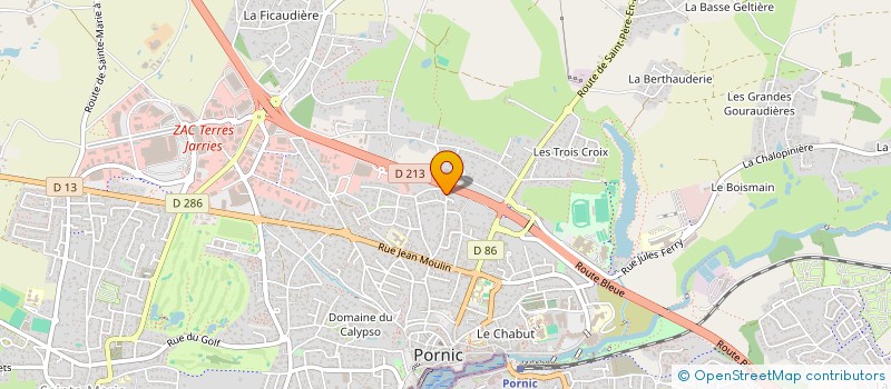 localisation de l'entreprise MADAME CATHERINE BREMOND  PORNIC